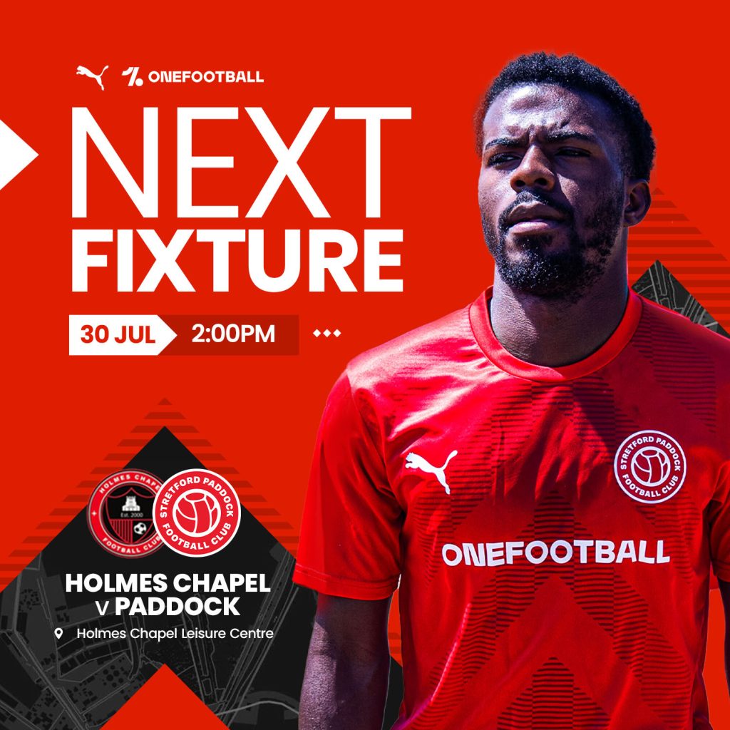 Holmes Chapel FC V Stretford Paddock FC - Match Preview