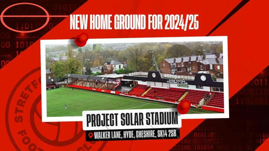Stretford Paddock FC Announces New Home Ground for the 2024/25 Season